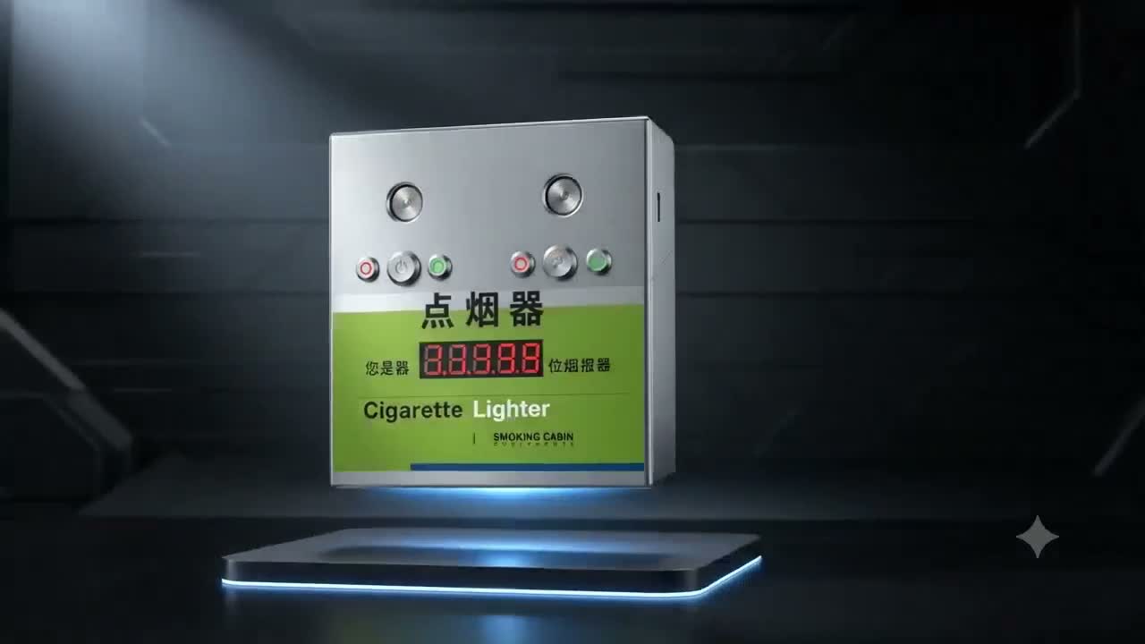 智能点烟器演示